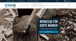 Desktop Screenshot of mymaw.de